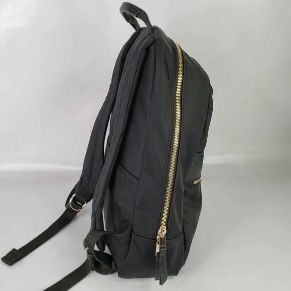Knomo London Black & Gold Mayfair Beauchamp Backpack - Picture 5 of 14